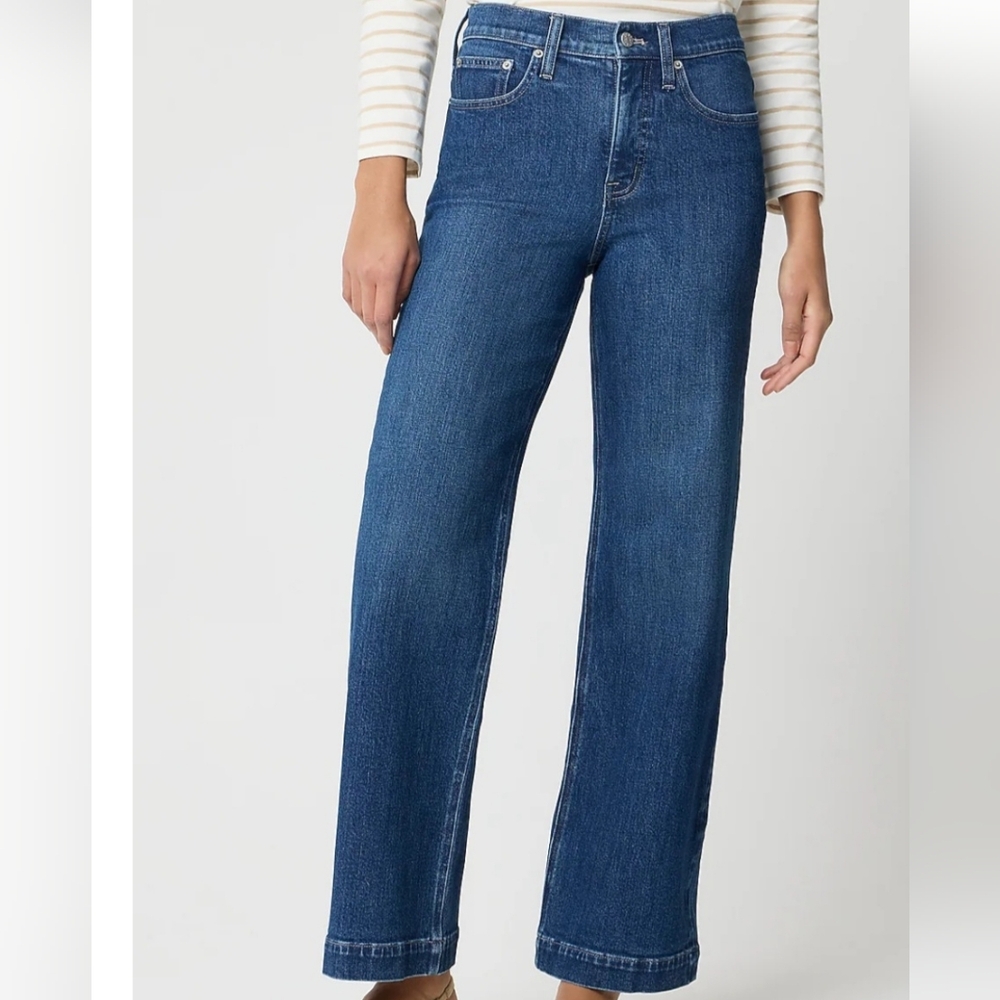 J.Crew wide Leg Jeans
